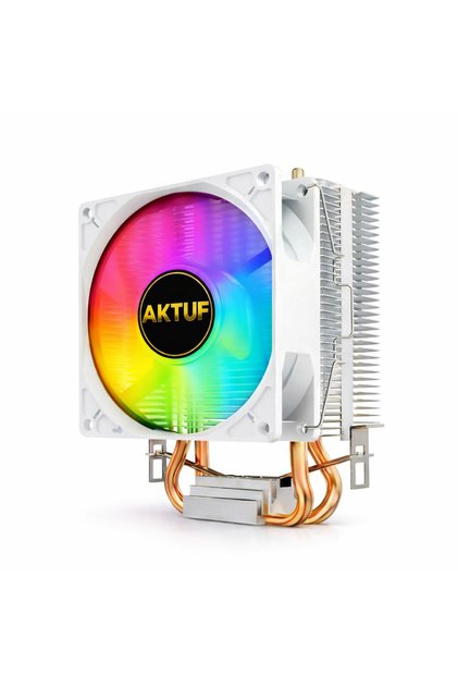 Ak2X Rainbow 2 Copper Tube 105 Tdp Amd/Intel Tower Type High Processor Cooler White
