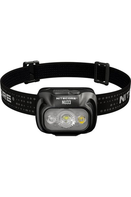 Επαναφορτιζόμενος φακός κεφαλής LED IP 66 με μέγιστη φωτεινότητα 700 lm NU 33