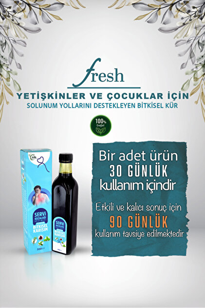 AHS SERVİ KOZALAĞI İÇEREN BİTKİSEL KARIŞIM (FRESH BREATH) - Fiyatı