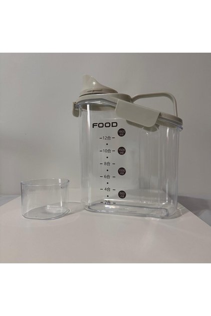 Recipient depozitare alimente de bucatarie gradat, 2000mL