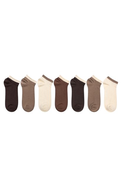 7-Pack Cotton Bootie Socks