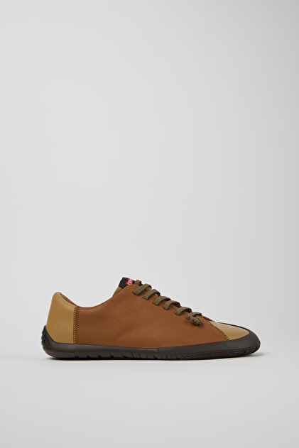Twins Men's Brown Leather Shoes
