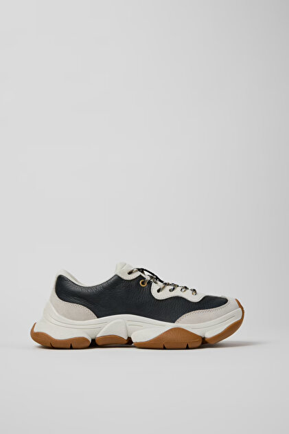 Twins Women's White Leather Sports Shoes