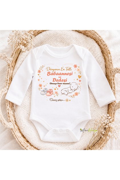 BEBEK HABERİ BEBEK MÜJDE BABAANNE DEDE ANNEANNE TEYZE ENİŞTE HALA AMCA DAYI YENGE Zıbın
