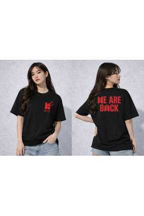 puolikuu Arirang World Tour BTS Baskılı Oversize Tshirt - Fiyatı