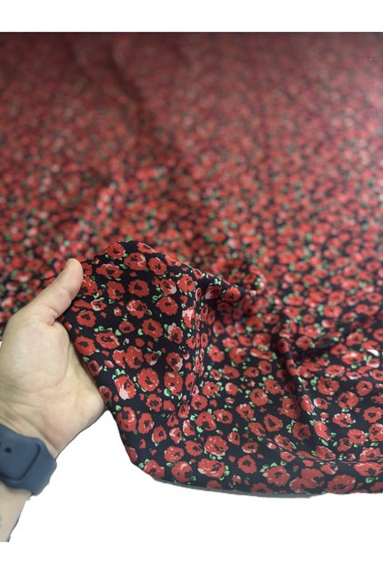 Pamuk Viskon Kumaş 150 cm En Dökümlü Elbiselik Şalvarlık 1000 -90