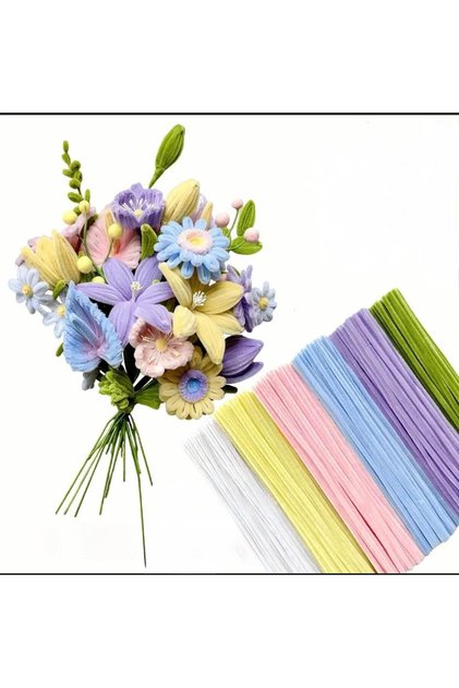 şönil pastel karışık 150 adet