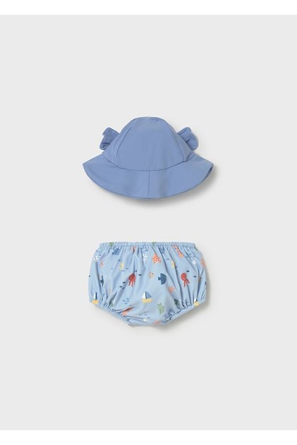 Baby Boy Swimsuit Set Hat Set