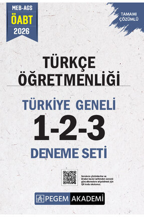 TÜRKÇE ÖABTDEYİZ ÖABT MEB-AGS Türkçe Öğretmenliği Sınavname 10