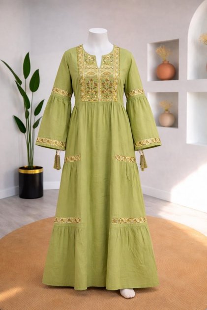 عبايات استقبال مطرزه