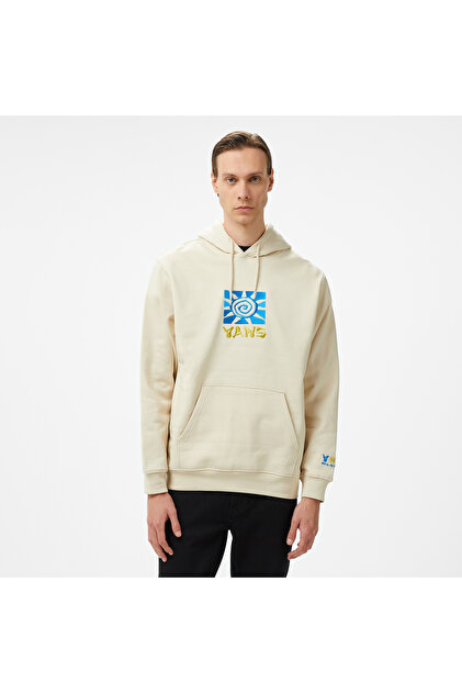 Field Equipment Loose Po Men's Cream Sweatshirt