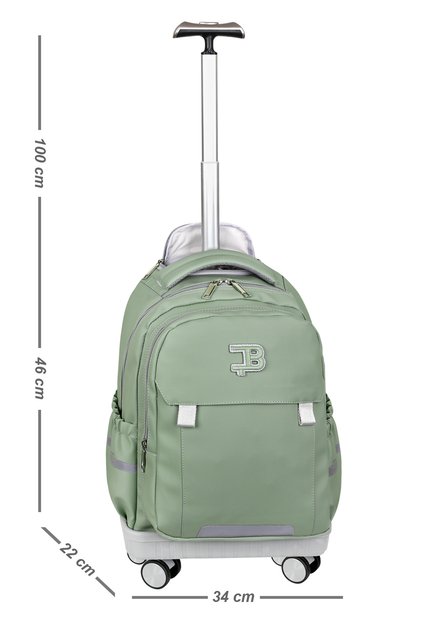 Foldable Wheeled School Travel Backpack