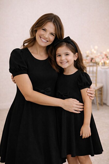 black dress for mom and daughter Vintage Striped Pedestal Dress  Ragstock