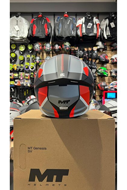 MT Helmets MT KASK FU935SV GENESIS SV RACCOON B5 MAT ÇENE AÇILIR