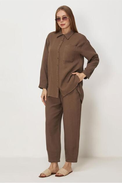 Muslin Suit with Pants 45776