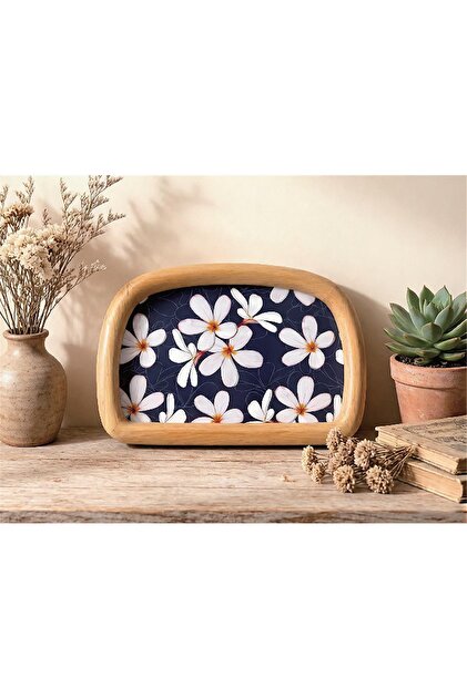 MİEN Wendy Ahşap Yatay Çerçeve 18x13 cm – Doğal Ahşap Dekoratif