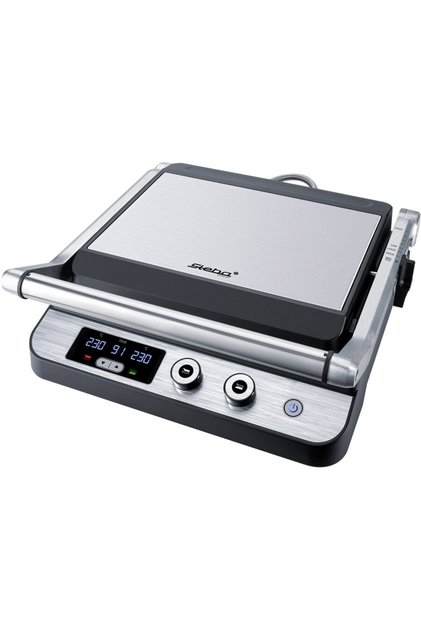 Дигитален електрически грил FG 120 1800W Дисплей Черен/Сребрист