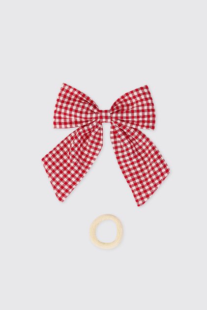 Girl's Red Buckle Set