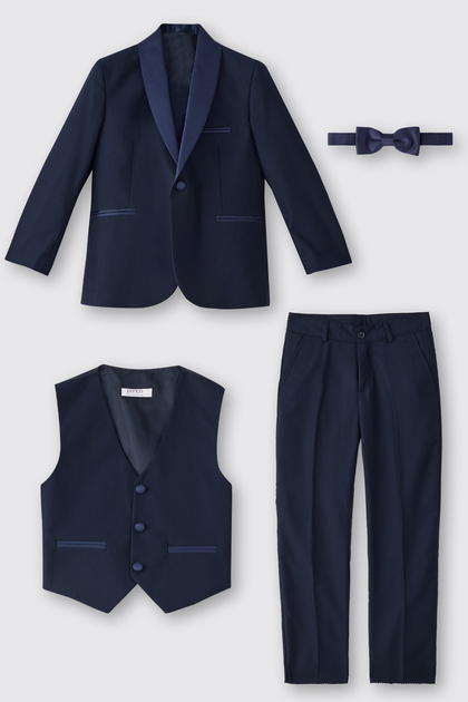 Boy's Navy Blue Suit