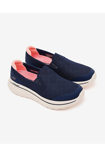 Skechers GO WALK ARCH FIT N-JOY Kadın Mavi Yürüyüş Ayakkabısı