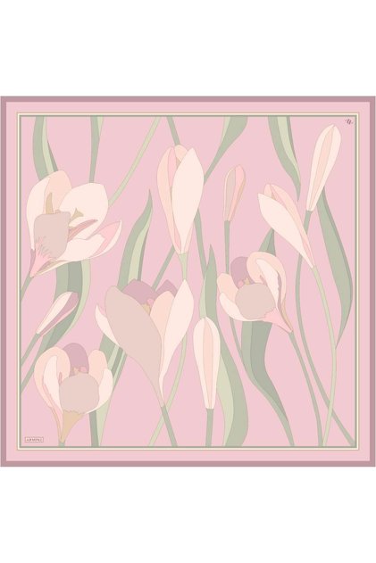 100% Twill Silk Scarf 9302D (t) (Nostalgia)-03