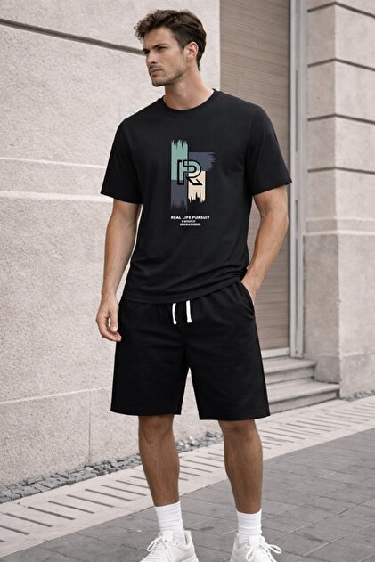 Unisex Summer Oversize T-Shirt & Shorts Set – Comfortable Fit Sports Combination