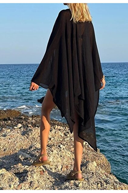 beach shawl dress V Neck Halter Beach Wedding Dress With Shawl 242211504 -