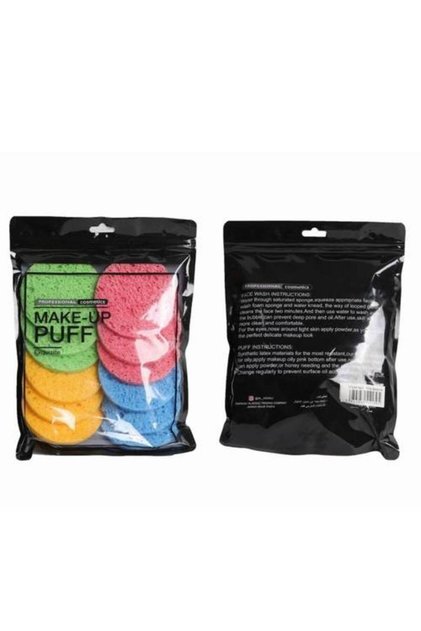 Makeup and Mask Removal Sponge from - 12 Pieces