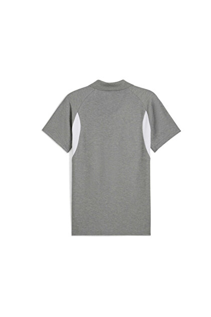 Puma Team Evostripe Polo Erkek Futbol Polo Yaka Tişört65995233Gri