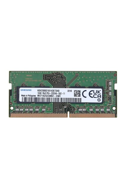 Samsung Samso3200/16, 16gb, Ddr4, 3200mhz, 1.2v Notebook Ram