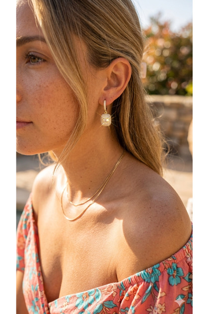 Xuping Earrings Tarnish Resistant Anti-Allergic Vintage Figured (2 Years Importer Warranty)