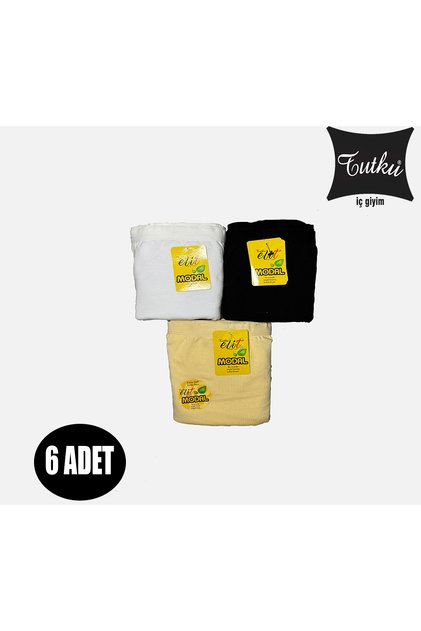 Tutku Elit ELT2410 Elit Kadın Modal Toparlayıcı Bato 6'lı Paket