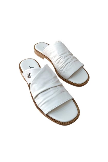 L060.136 Women's Thermo Antique Leather Slippers