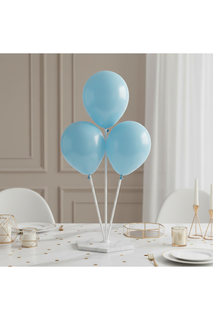 Sky Blue Macaron Fashion Latex Balloon 5in 100pcs, Party Decoration Balloons