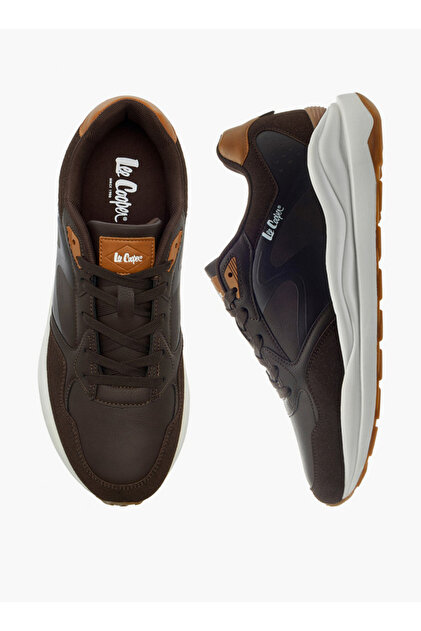 Men Lace-Up Ortholite Ankle Sneakers