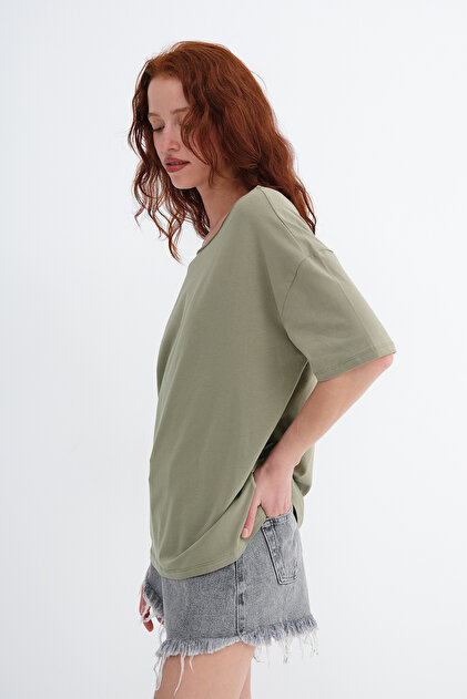 Addax Kayık Yaka Basic T-shirt P1822 - Fiyatı, Yorumları