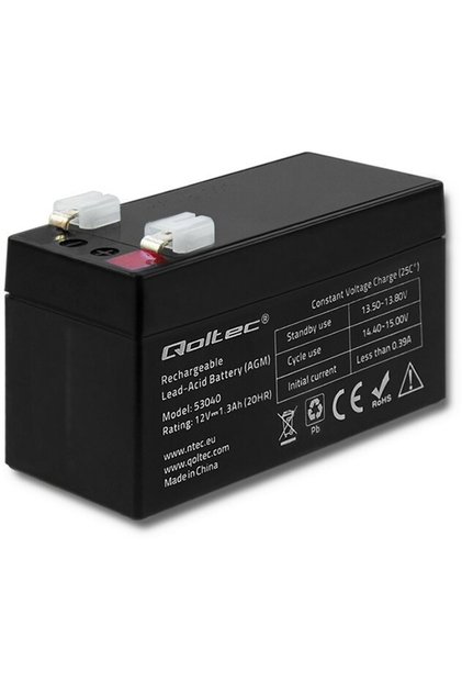 53040 μπαταρία AGM | 12V | 1.3Ah | μέγιστο 19.5A