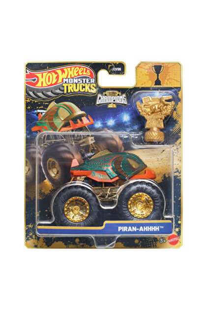 HOT WHEELS Monster Trucks Arabalar Trophy Champions Torque Terror