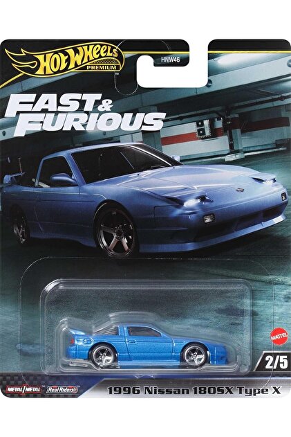 HOT WHEELS Hızlı ve Öfkeli Premium Arabalar 1996 Nissan 180SX Type