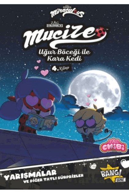 Mucize: Uğur Böceği İle Kara Kedi Chibi 4. Book