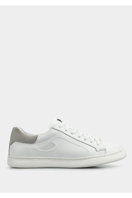 White Leather Men's Sneaker