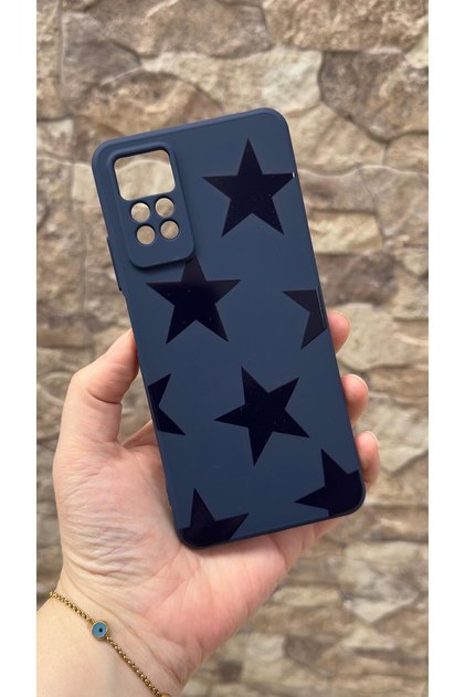 Redmi Note 11 Pro/Note 12 Pro 4g Compatible Star Silicone Shock-Absorbing Classic Protected Rubber Case