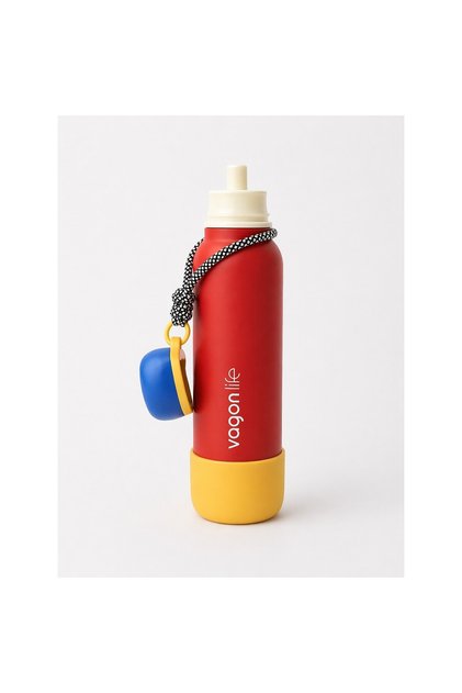 Vgn-1106 750 Ml Çelik Termos Kırmızı