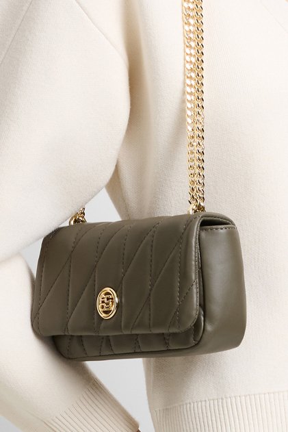 Women's Green Aura Shoulder Bag