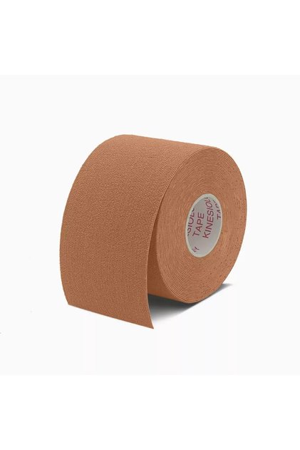 2.5CM X 500CM Beige 5/1pcs Tapes Elastic Bandage Knee Pads Tapes Kinesiology Support Pads Locking Sp