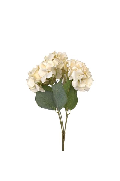 Floare artificiala Hortensie Premium 50 cm - Alb