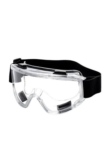 1 PC Anti Fog Style Safety Glasses - Splash-Proof, Dust-Proof & Sand-Proof Goggles, Adjustable Clear