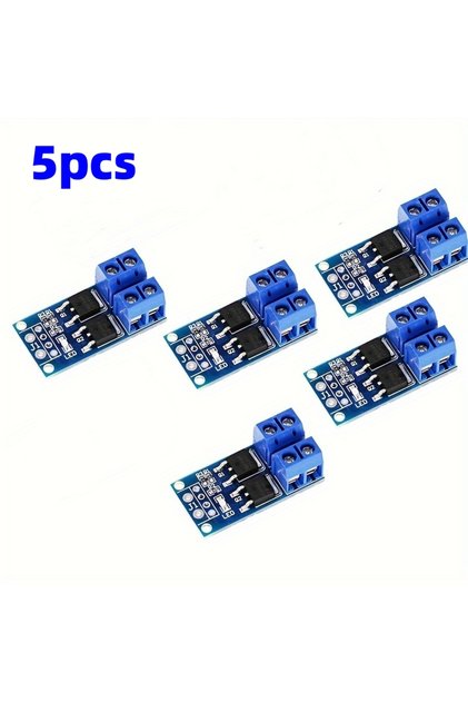 5PCS Dual Mosfet High-Power Motor Controller DC 5V-36V 15A(Max 30A) 400W Dual High-Power MOSFET T...