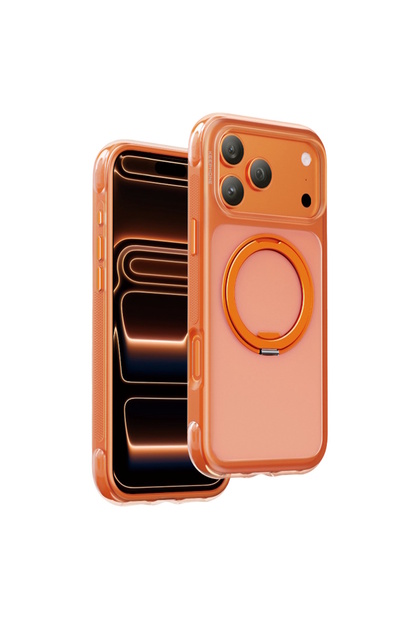 iPhone 17 Pro Max & 18 Pro Max Case Monica Airbag Pro 360 Stand Corner Protection Magsafe Cover
