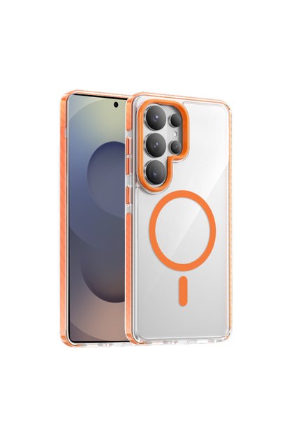 Samsung Galaxy S26 Ultra Case Anti-Shock Shockstar Magsafe Cover - Orange